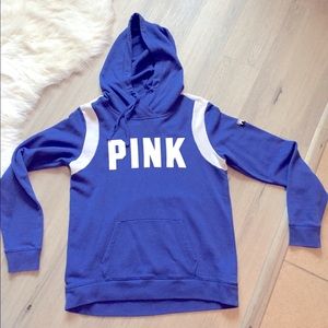 Pink by VS pull over hoodie size large